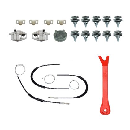 Kit reparație macara geam față stânga Renault Megane 2